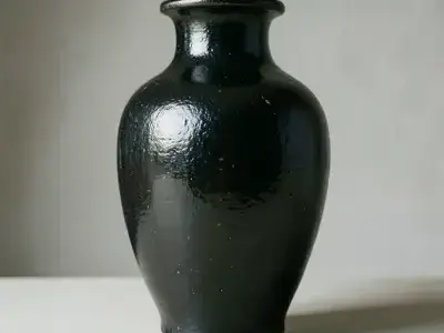 唐津焼花瓶