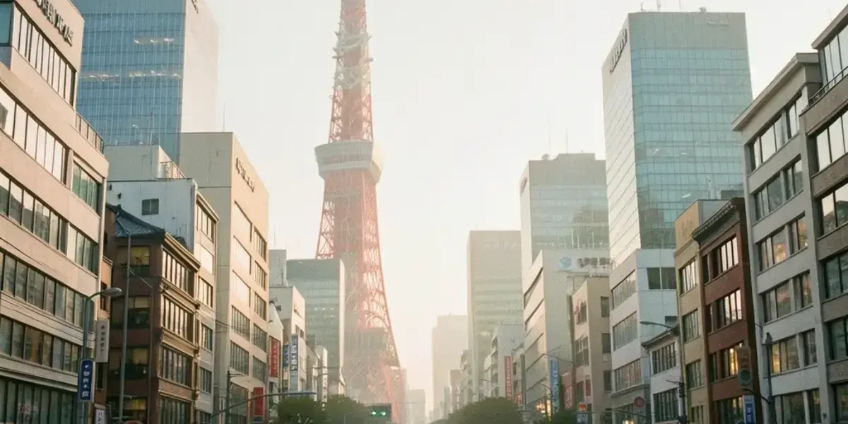 東京・銀座の工房のある街並み