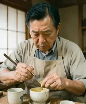 金継ぎマスター 中村志郎